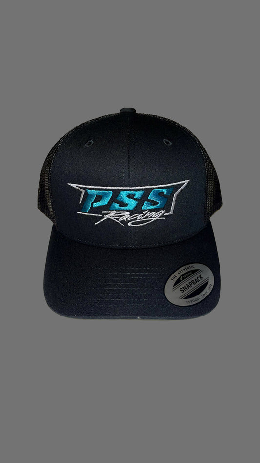 Black with Turquoise PSS Racing Hat