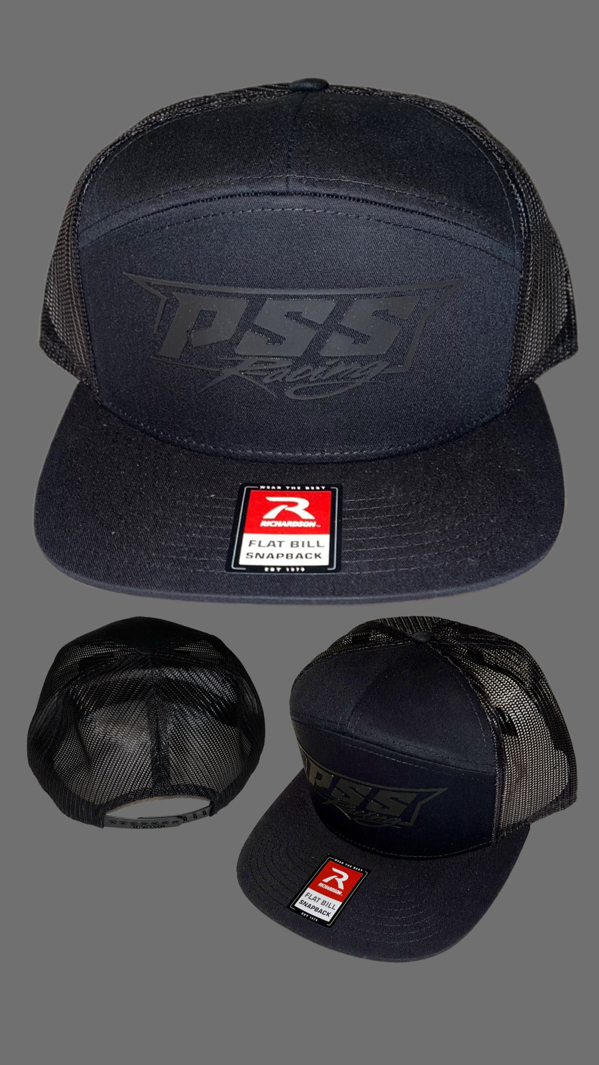 All Black PSS Racing Hat