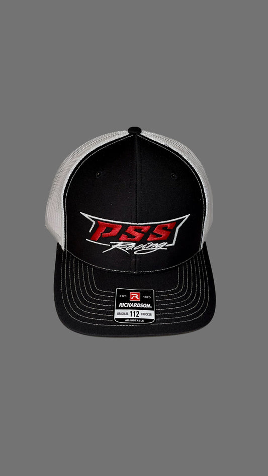 Black and White PSS Racing Hat