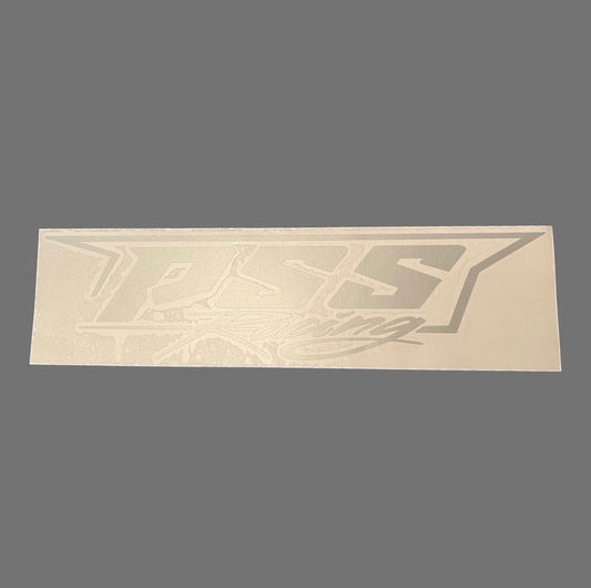 PSS Racing Sticker Silver