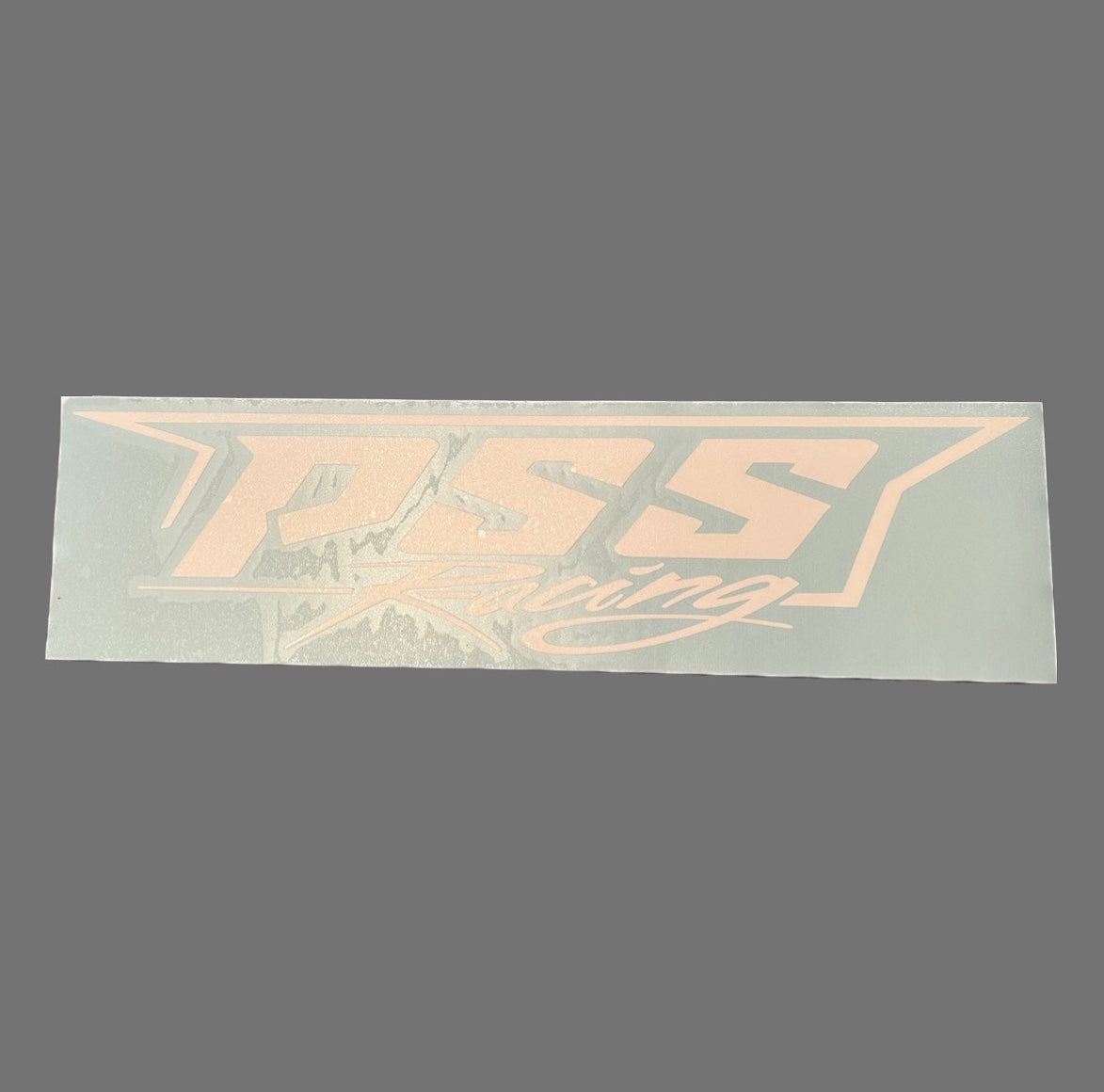 PSS Racing Sticker White